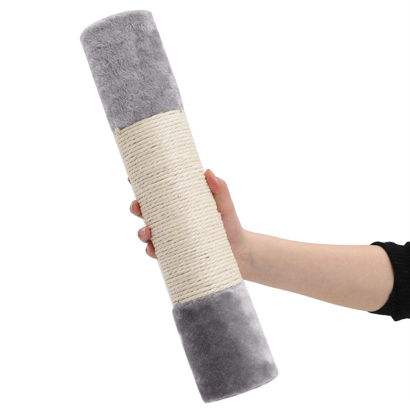 Scratching Post - Climbing Post - Cat Pole - Cat House - Light Gray