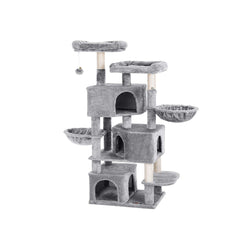 Scratching Post - Climbing Post - Cat Pole - Cat House - Cat Basket - Cat Toys - Light Grey