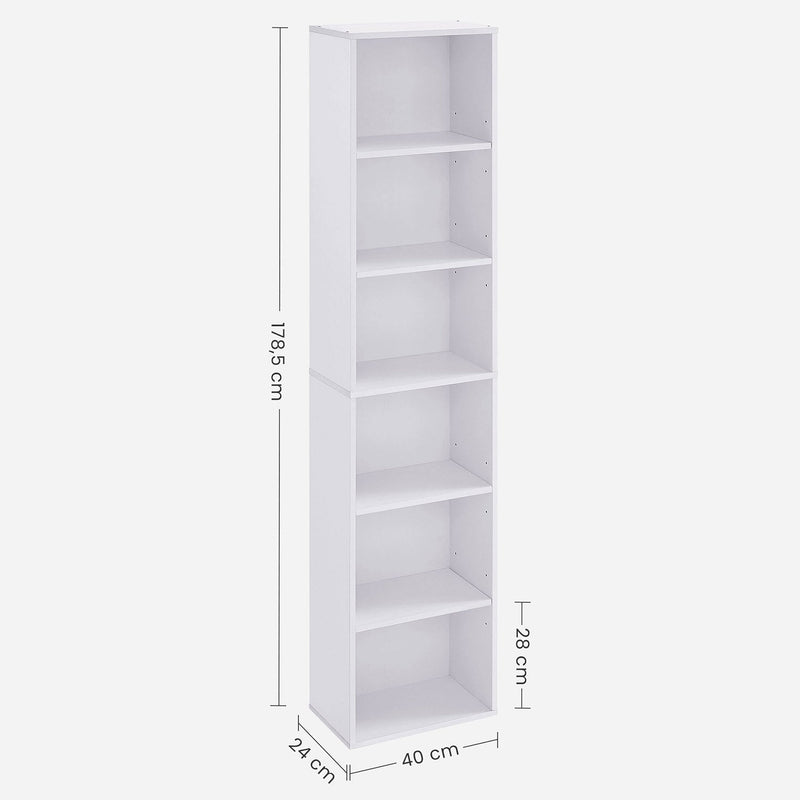 Armoire de salon - bibliothèque - armoire à chambre - armoire de rangement - blanc