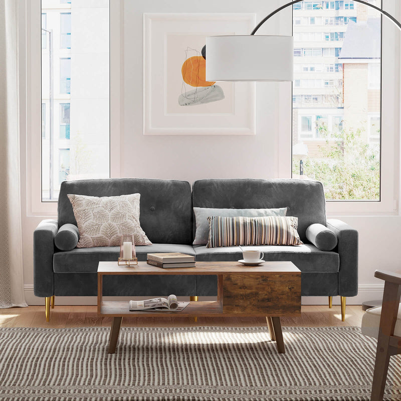 3 - Sofa de création - salon - gris