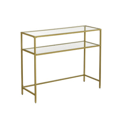 Wandtafel - Consoletafel - Sideboard - Metalen frame - Goud