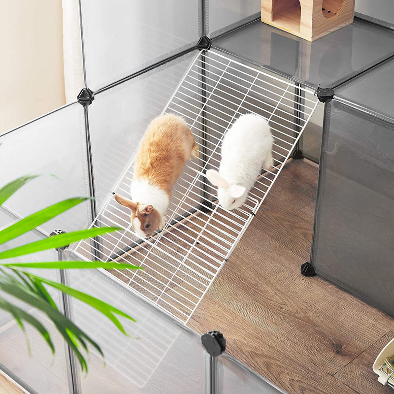 Animal House - Animal Cage - Animal Stay - Animal Housing - Grey