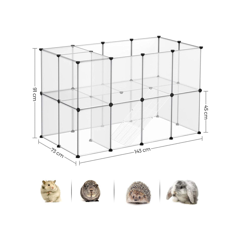 Utomhusbostadsdjur - husdjur bur - husdjur - djurhus - hamster - marsvin - kaniner - transparent