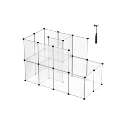 CUME COMINEA - CASE COUNTRY - IAPTES CAGE - HAMSTER CAGE - Transparent