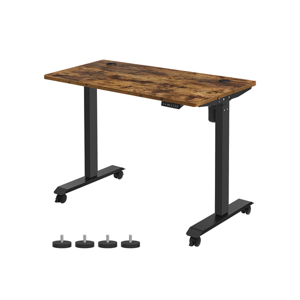 Sit Stand Desk - Computed Table - Höjdjusterbar - med hjul - Desk