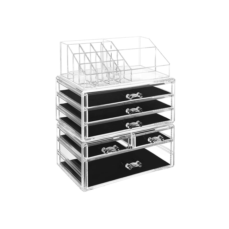 Cosmetics -organizator - Make -up Organizator - de la acrilic