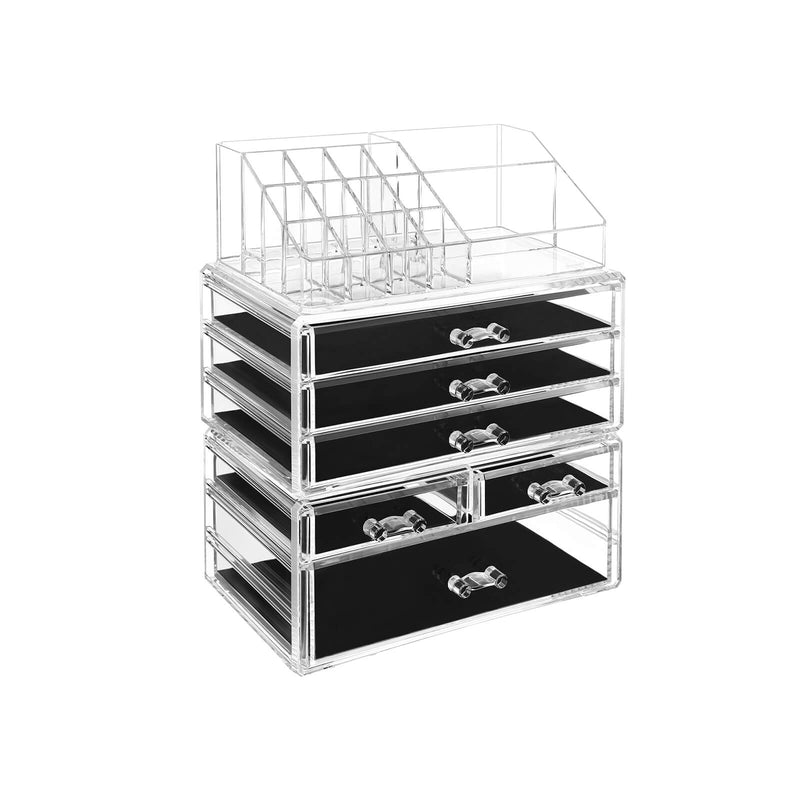 Cosmetics -organizator - Make -up Organizator - de la acrilic