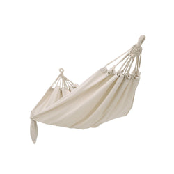 Hangmat - Voor 2 personen - 210 x 150 cm - Tot 300 kg belastbaar - Beige