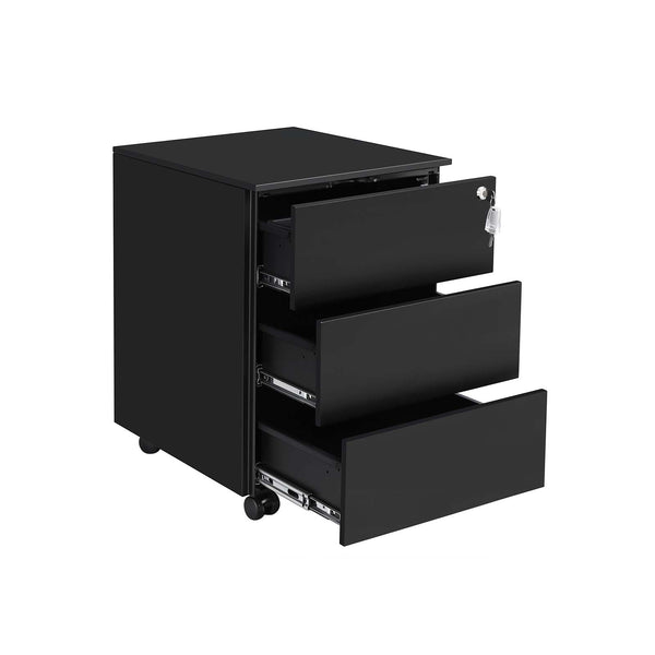 Arkivskåp - Office Cabinet - Ladeblok - Matt Black