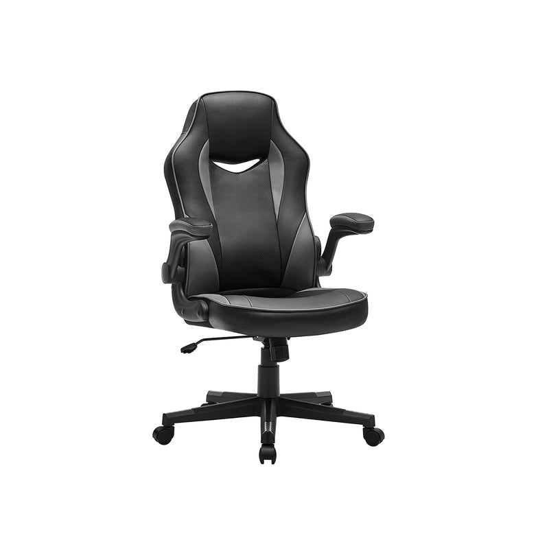 Président de bureau - Chaire de bureau ergonomique - Chaise informatique - en hauteur réglable - noir