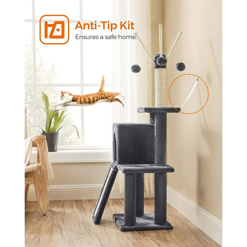 Scratching Post - Cat Tree - pour les chats domestiques - Gray de base