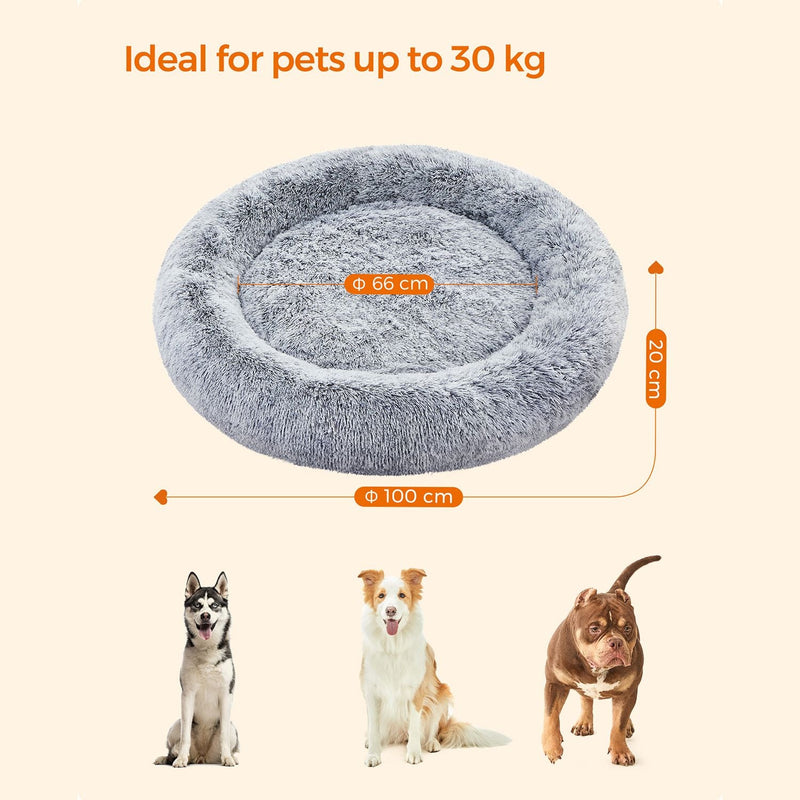 Hondenmand - Dierenmand - Dierenkussen - Dierenbed - Hondenbed - Kattenbed - Grijs