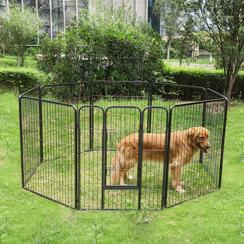 Puppyren - Animal Box - avec 8 assiettes de grille - Résidence de campagne - Gray