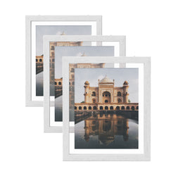 Frames photo - Ensemble de 9 - flottant - blanc