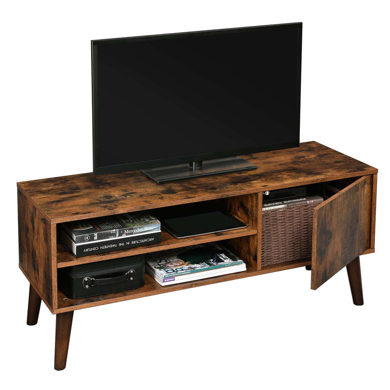 TV Dupboard - Mobilier TV - Dresser TV - TV Dupboard - Lowboard - TV Board - Wood Look - maro