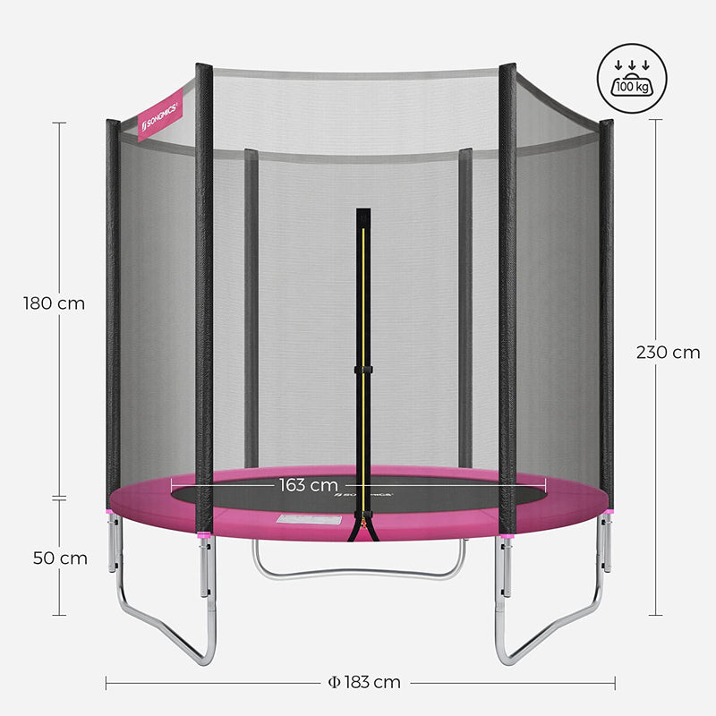 Filet de sécurité pour trampoline Ø 183 cm