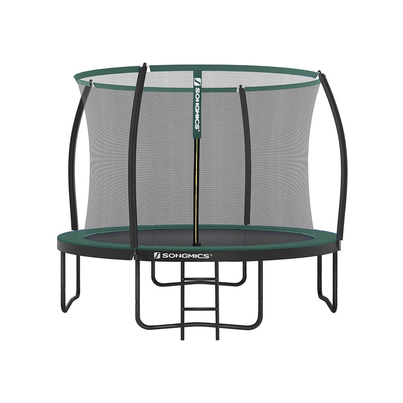 Trampoline - Tuin trampoline - Ronde trampoline - Met veiligheidsnet - Groen / Zwart