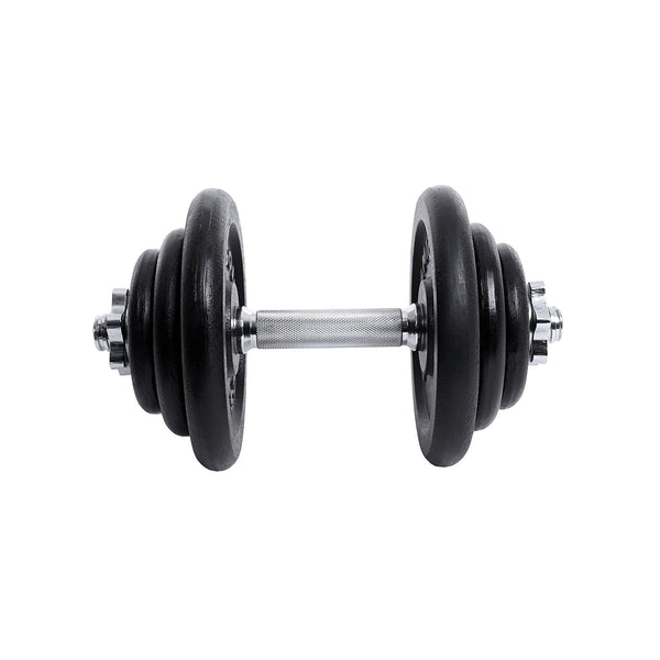 Halkers - gantere - fontă - gimnastică de acasă - set de 2 - 40 kg de greutăți