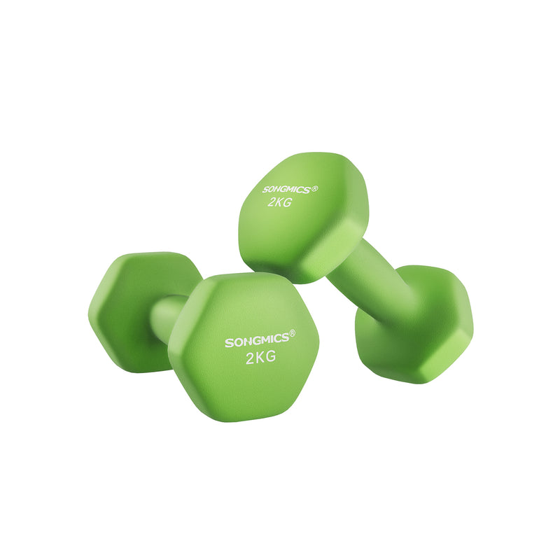 Licbus - 2 poids de 2 kg - Ensemble licou - vert