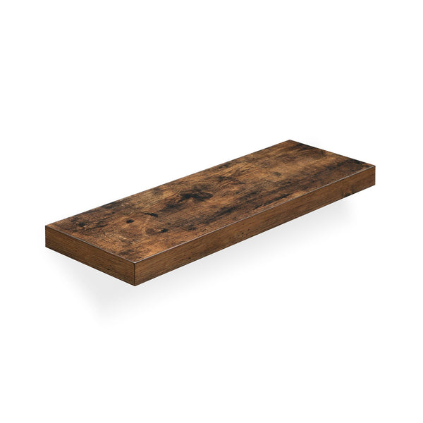 Zwevende plank -  In houtlook - 60 x 20 x 3,8 cm - Bruin