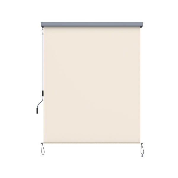 Vertikal tak - solskydd - markis - 1,6 x 2,5 m - beige