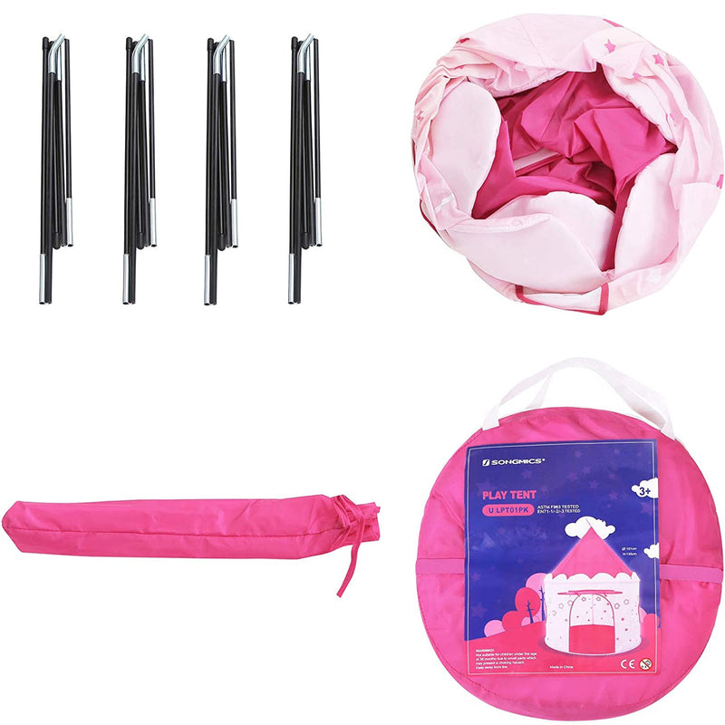 Joacă cort - Princess Tent - Pop -up - Pink