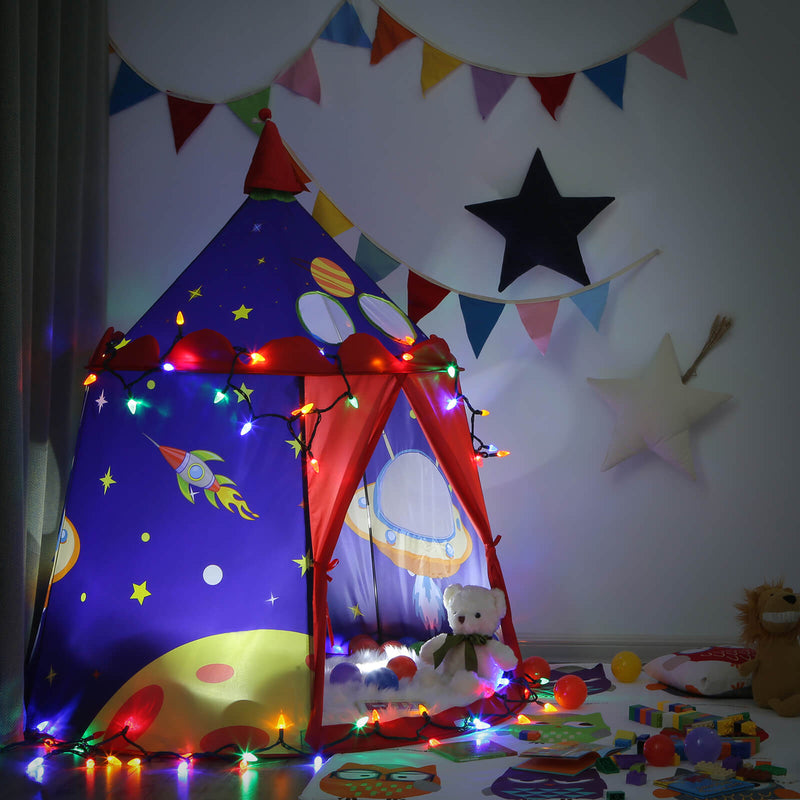 Play Tent - Prins Castle Tent - Playhouse for Inside and Out - Blue