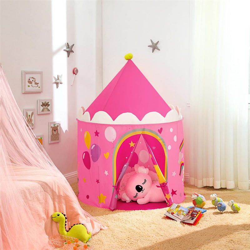 Princess Castle - Castle - Play Cort - Pink - Pentru copii