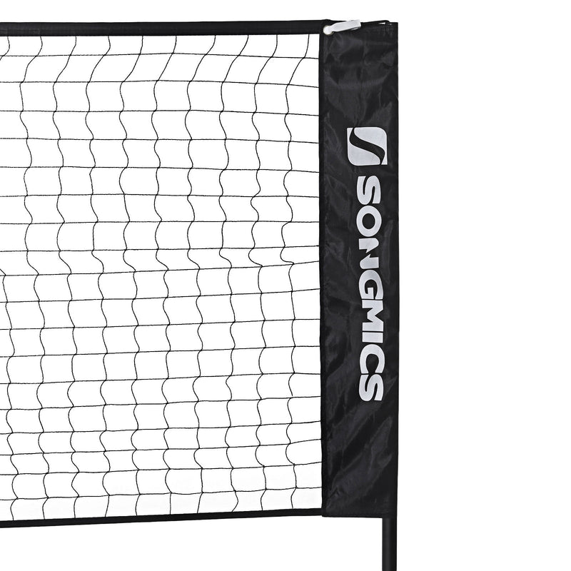 Badmintonnet - Tennisnet - En hauteur réglable - Standard - Black