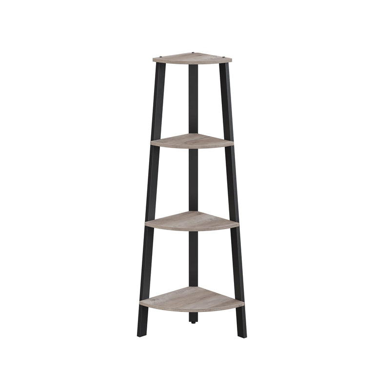 Corner Board - Corner Cabinet - Bibliotecă - Board Ladder - cu 4 - cu oțel