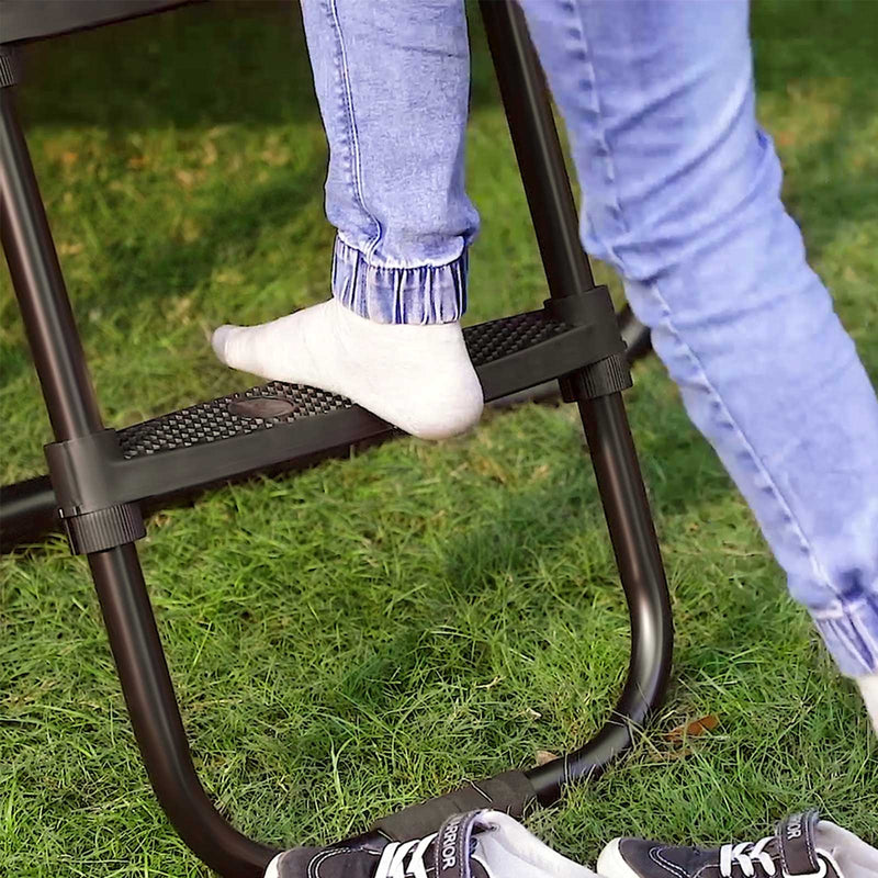 Trampoline ladder - Zwart