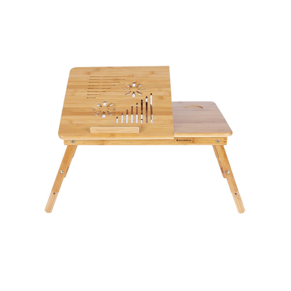 Laptop Table - Notebook Table - Bed Table - Justerbar - Bambu - Natural