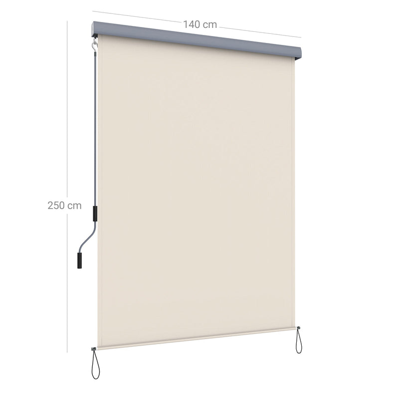 Protection solaire - Sunshade - pare-brise - beige