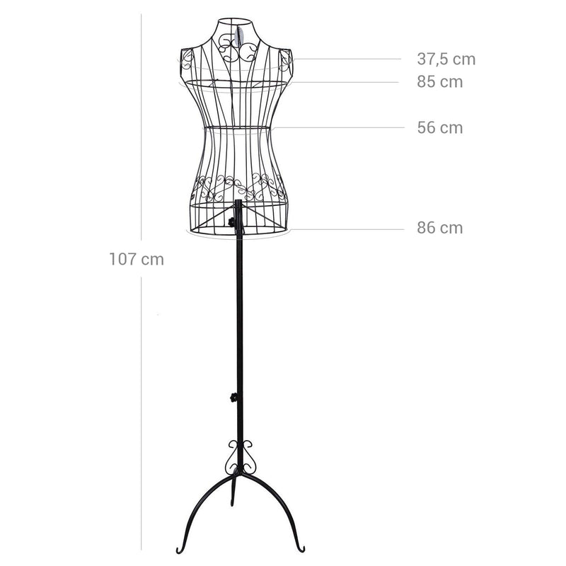 Tail Makers 'Pop - Pankspop - Naisten rintakuva - Van Metal - Vintage - Musta