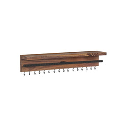 Wandplank - Voor sieraden -  Sieraden Organizer - Hout - Bruin