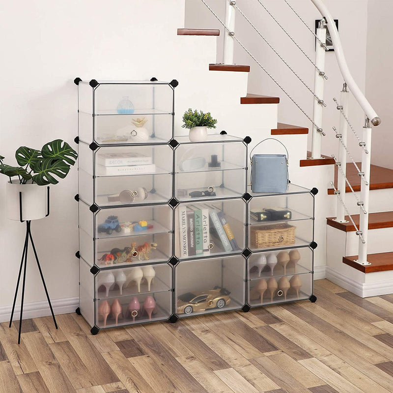 Shoe Rack - Shoe Cabinet - Shoes Box - Shoe Storage - Transparent